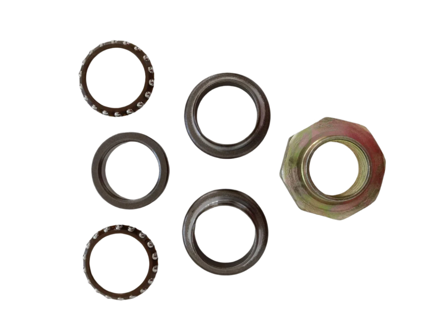 STEERING HEAD STEM BEARINGS NUT Kit For YAMAHA PY50 PW50 PEEWEE YZinger Bike - My Store