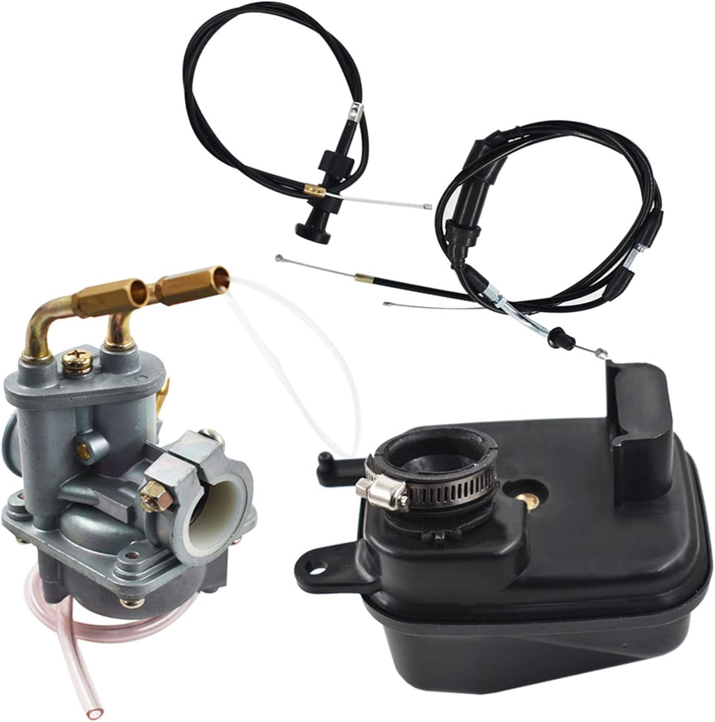 Carburetor Air Filter Throttle Choke Cable YAMAHA PW50 PY50 PEEWEE 50 PIT DIRT BIKE