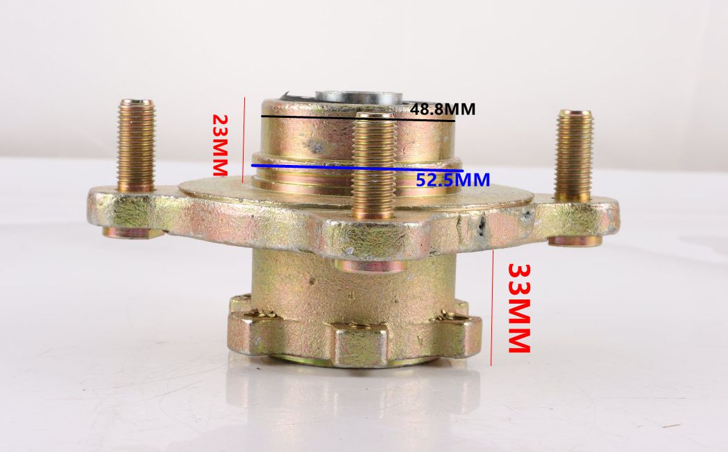 4 Stud Front Disc Brake Wheel Rim Hub 200cc 250cc Quad Dirt Bike ATV Dune Buggy - My Store