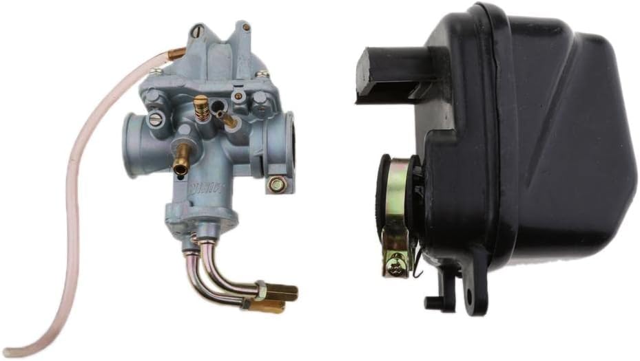 20mm Carburetor + Air Filter Box for Yamaha PW50 PY50 Peewee 50 Pit Dirt Trail Bike