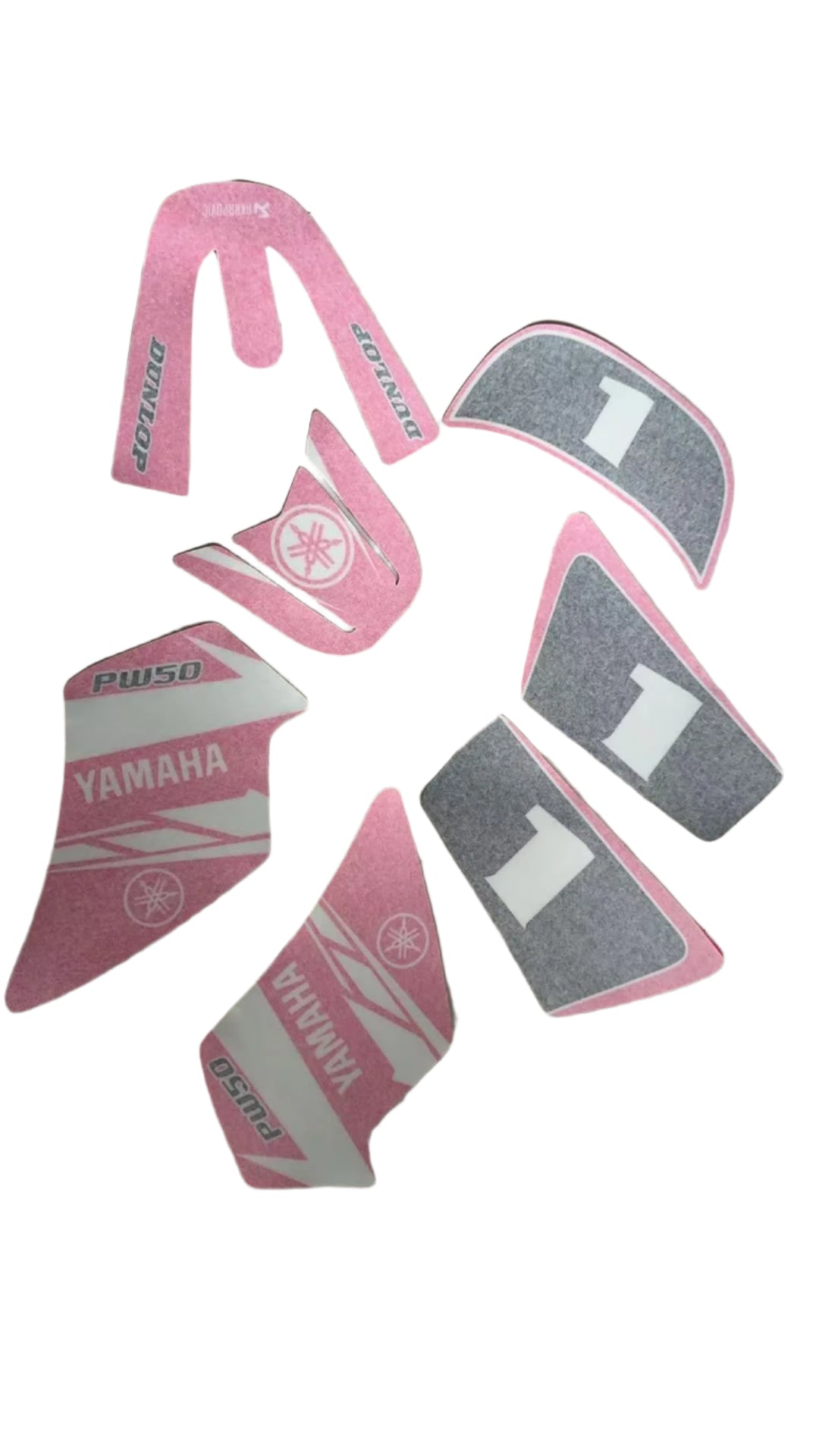 3M Pink Decal Sticker Kit for Yamaha PW50 PY50 Peewee 50 Dirt Bike Fairing - My Store