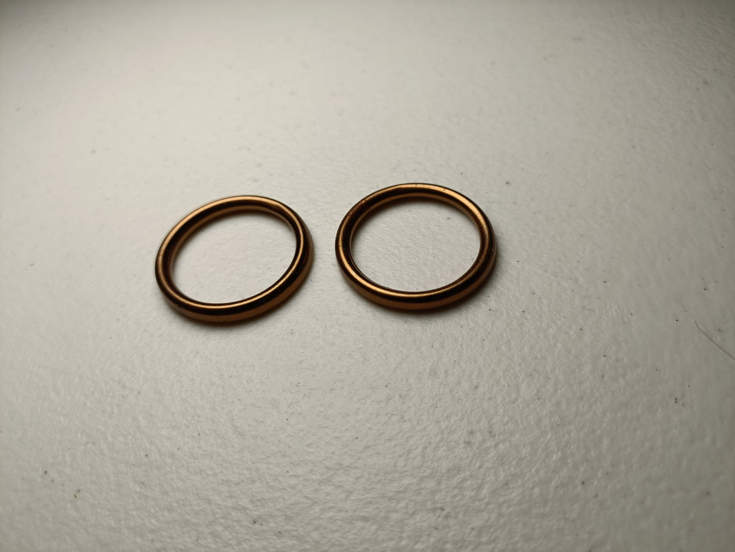 2X 32mm Copper Exhaust Pipe Gasket 110cc 125cc PIT PRO Quad Dirt Bike ATV Buggy