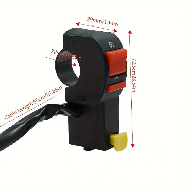 4 Pin Male Plug Kill Switch Start Button 110cc 125cc PIT PRO Quad Dirt Bike ATV - My Store