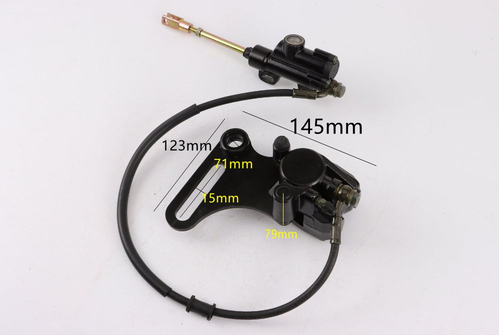 15mm Hydraulic Rear Brake Caliper System+ Pad 110cc 125cc 140cc PIT PRO DirtBike - My Store