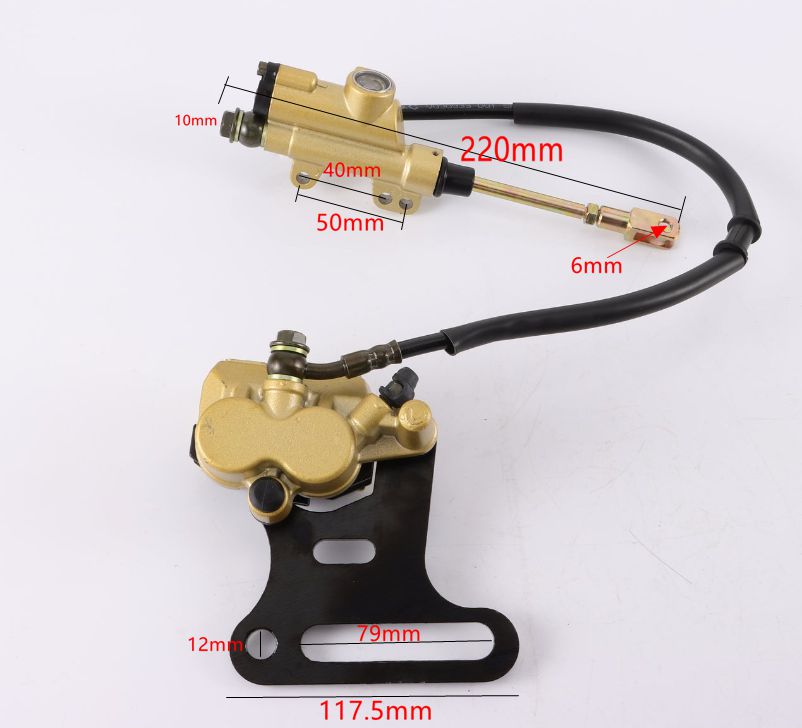 Hydraulic Rear Disc Brake Caliper System+ Pad 110cc 125cc PIT PRO Dirt Bike - My Store