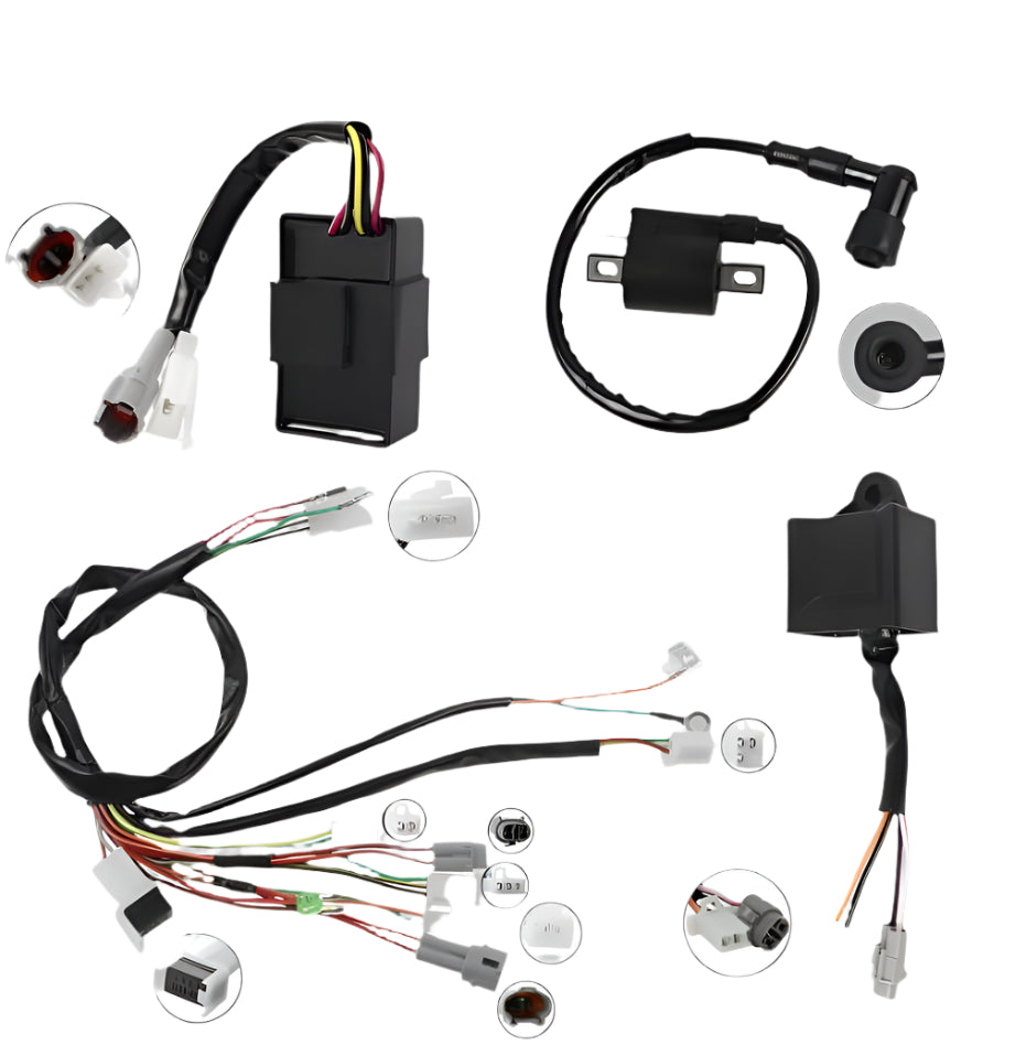 Wiring Harness Loom IGNITION CDI CONTROL UNIT COIL YAMAHA PW50 PY50 DIRT BIKE - My Store
