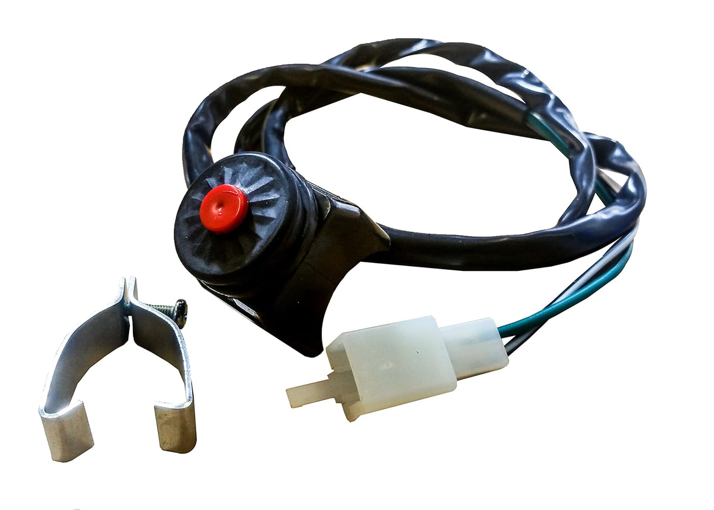 2Pin Kill Switch KTM YAMAHA HONDA Kawasaki ATV Motorcycle Horn Button Dirt Bike
