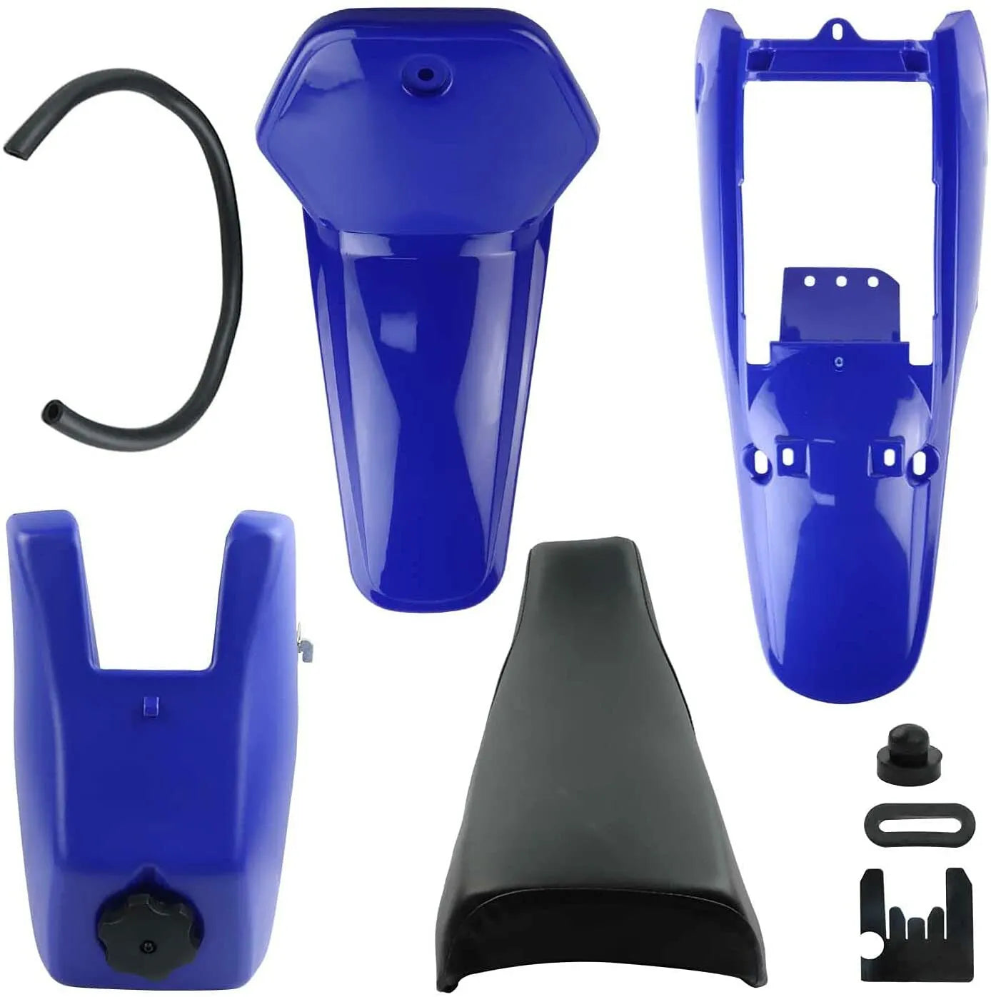 BLUE Plastics Fender Fairing Seat Fuel Tank Yamaha PEEWEE 80 PW80 PY80 DIRT BIKE - My Store