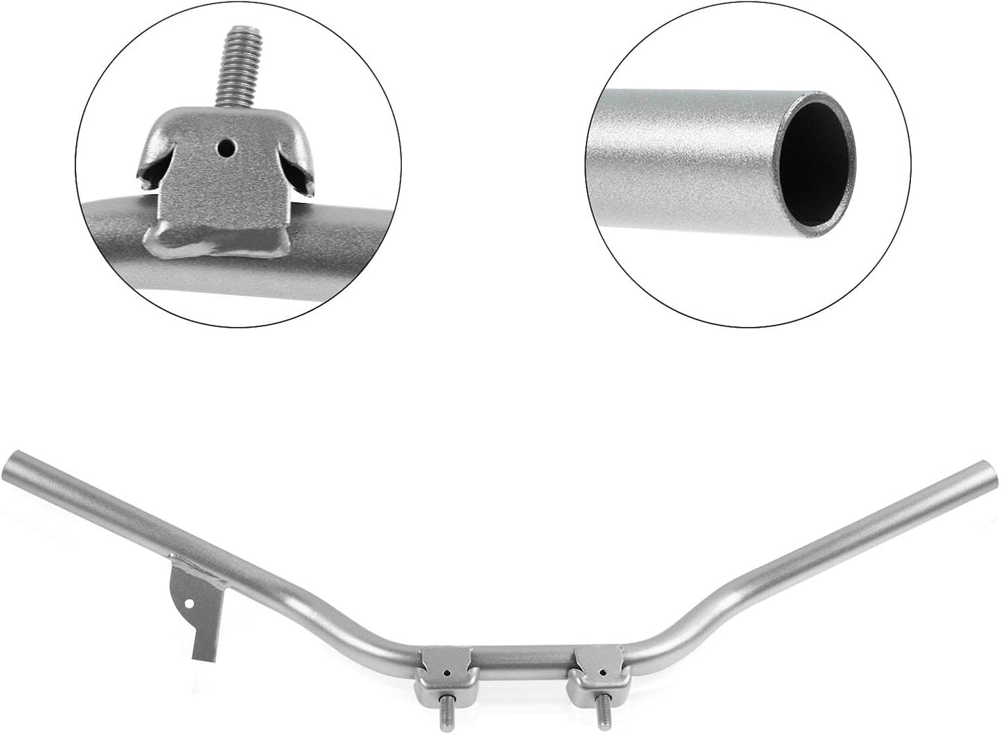 Silver Alloy Handlebar for Yamaha PW50 PY50 PEEWEE 50 Kids Dirt Bike Replacement Bar (Copy)