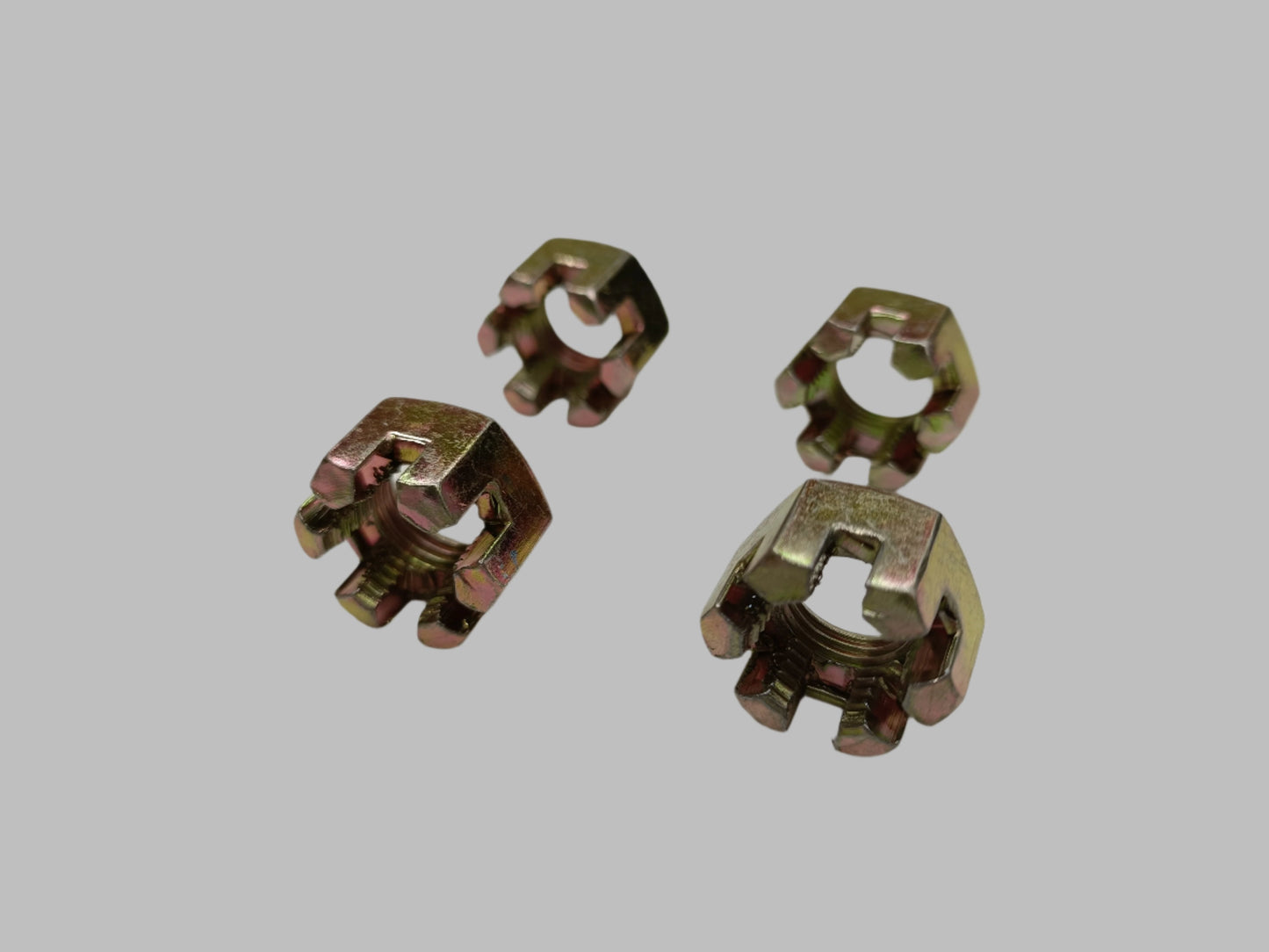 4X 12mm Wheel Hub Axle Castellated Nuts 50c 110cc 125cc QUAD DIRT BIKE ATV BUGGY - My Store