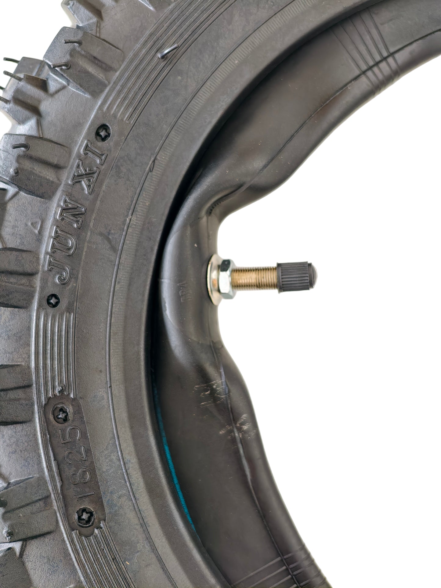 2.50-10 Front & Rear Tyre + Tube Set (TR4 Straight Valve) For Yamaha PW50 Peewee 50 QR50 Dirt Bike