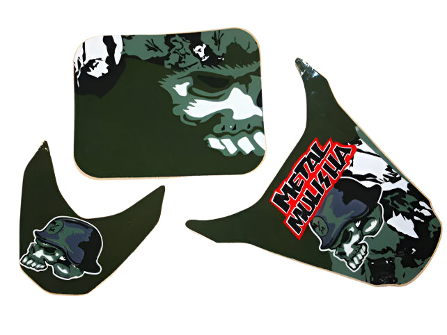 Metal Mulisha 3M Decal Graphics Kit for CRF50 Pit Bike Dirt Bike Fairings - My Store