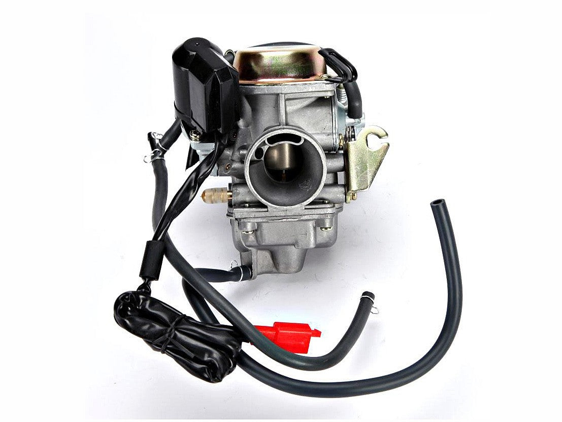 Electric Choke Auto 24mm Carb Carby Carburetor GY6 125 150cc Quad Bike ATV Buggy - My Store