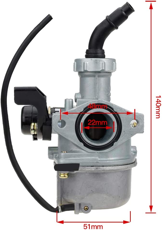 PZ22 PZ 22mm Lever Hand Choke Carb Carby Carburetor - My Store