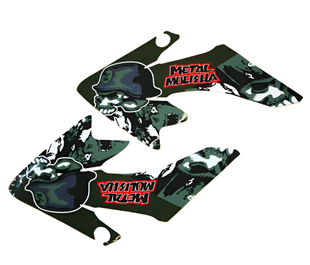 Metal Mulisha 3M Decal Graphics Kit for CRF50 Pit Bike Dirt Bike Fairings - My Store