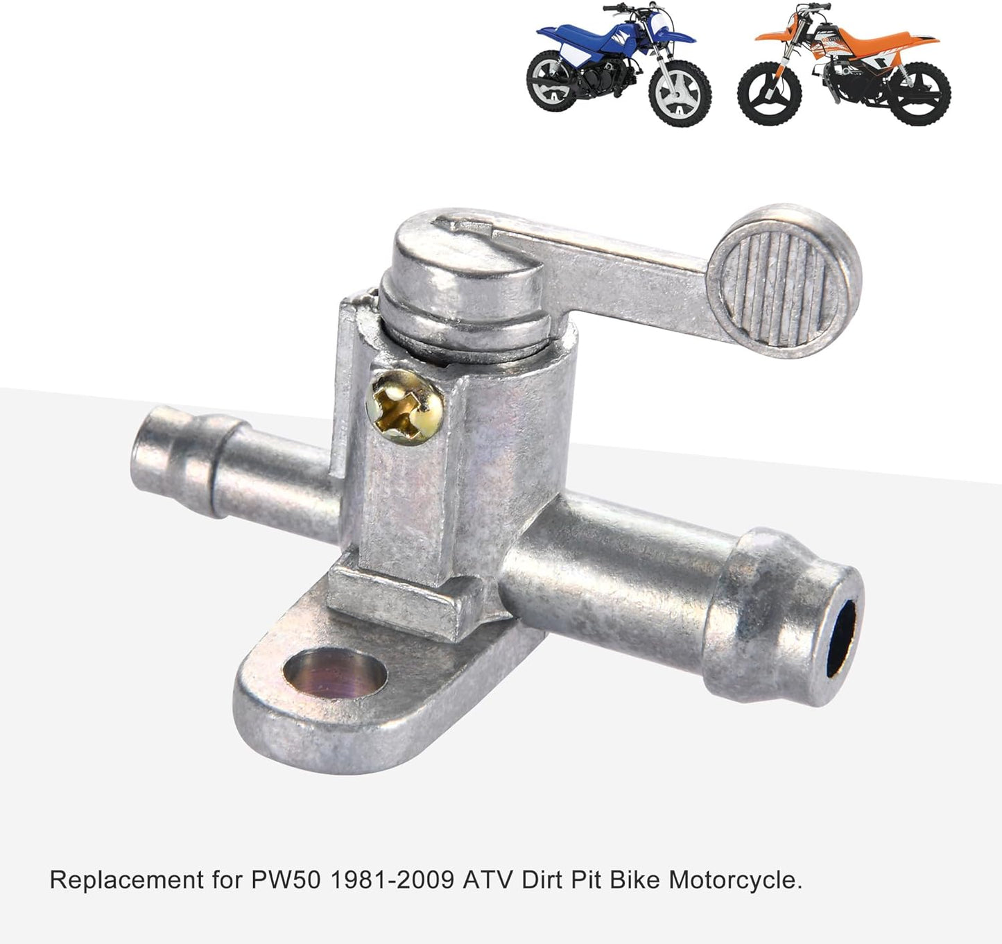 5mm–8mm Inline Fuel Petcock Tap Filter Switch For Yamaha PW50 PY50 Peewee Dirt Bike
