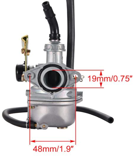 PZ 19mm Cable Choke Carb Carby Carburetor 110cc 125cc PIT Quad Bike ATV Buggy - My Store