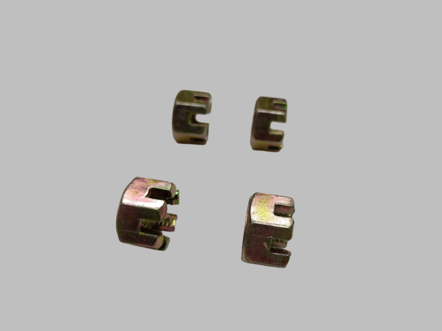4X 12mm Wheel Hub Axle Castellated Nuts 50c 110cc 125cc QUAD DIRT BIKE ATV BUGGY - My Store