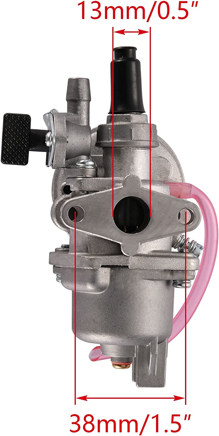 13mm Carb Carby Carburetor Replacement for 2 Stroke 47cc 49cc 50cc Pocket Bike Engine Mini Quad ATV Dirt Bike - My Store