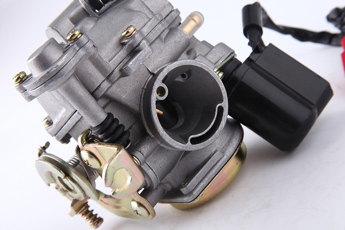 GY6 50cc Scooter Carb Carby Carburetor Electric Auto Choke 18mm Quad Bike Buggy - My Store