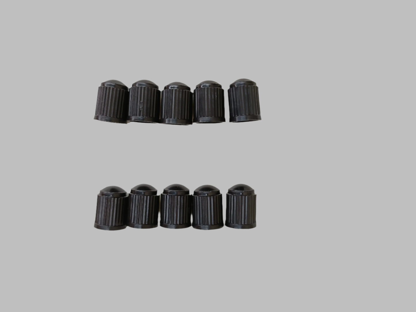 10 x Black Wheel Tyre Tire Valve Stems Cover Screw Air Caps Car Truck MotorBike - My Store
