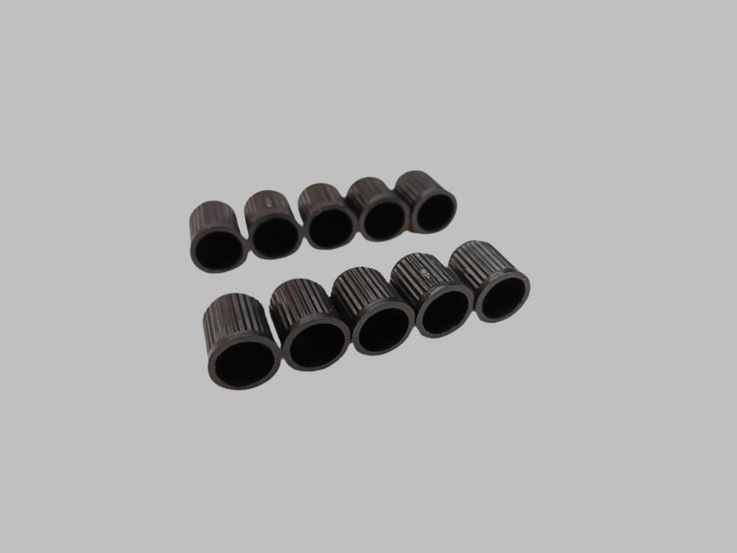 10 x Black Wheel Tyre Tire Valve Stems Cover Screw Air Caps Car Truck MotorBike - My Store