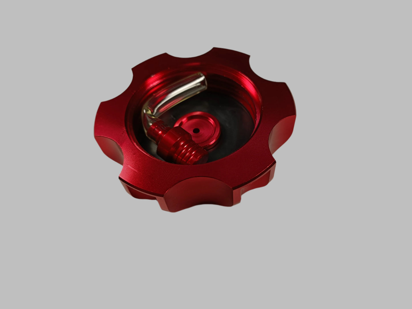 RED Alloy Gas Fuel Petrol Tank Cap + Breather 110cc 125cc PIT Trail Dirt Bike - My Store