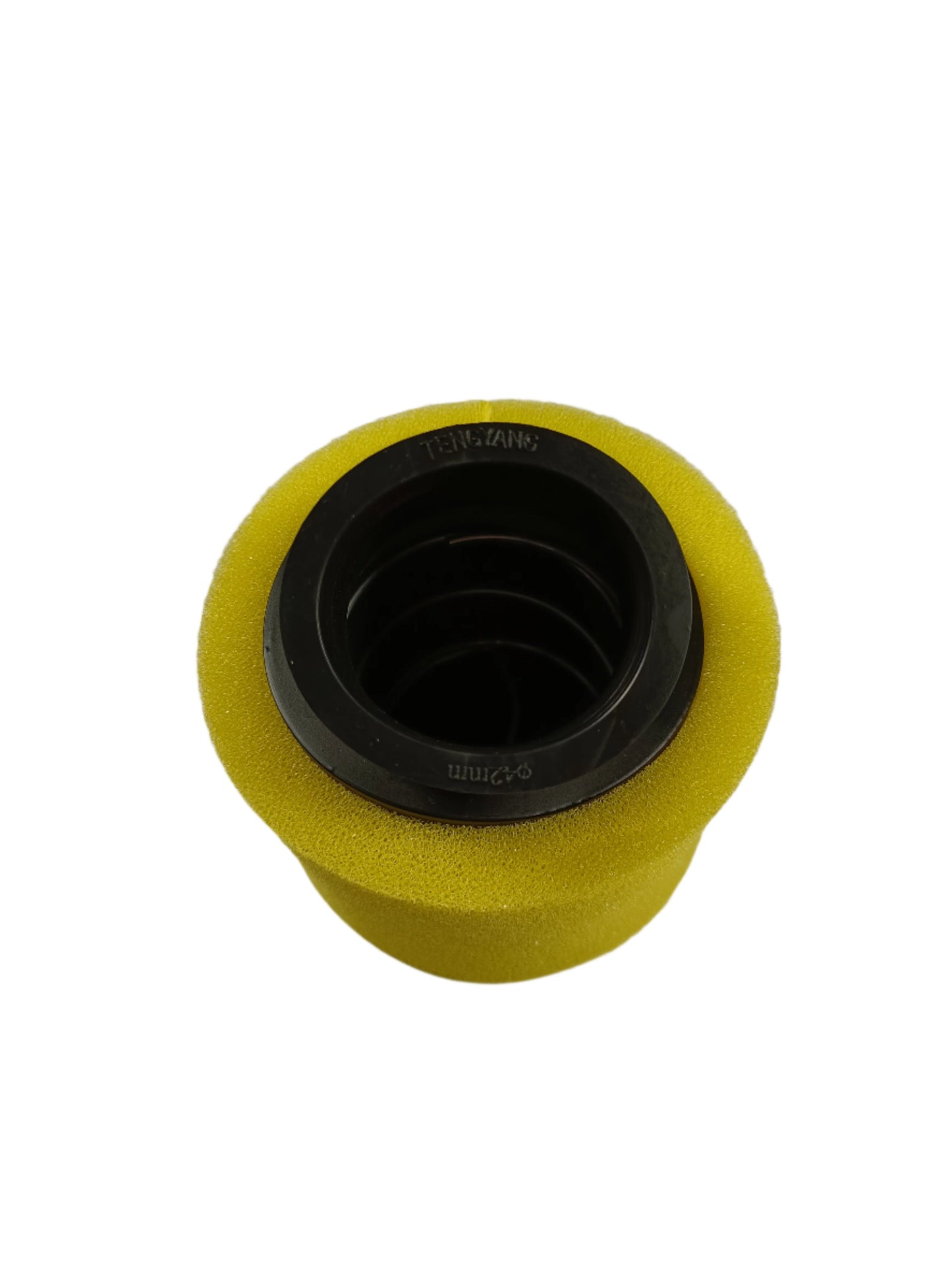 YELLOW 41mm 42mm Bent Angled Foam Air Filter Pod PIT Quad Dirt Bike ATV Buggy - My Store