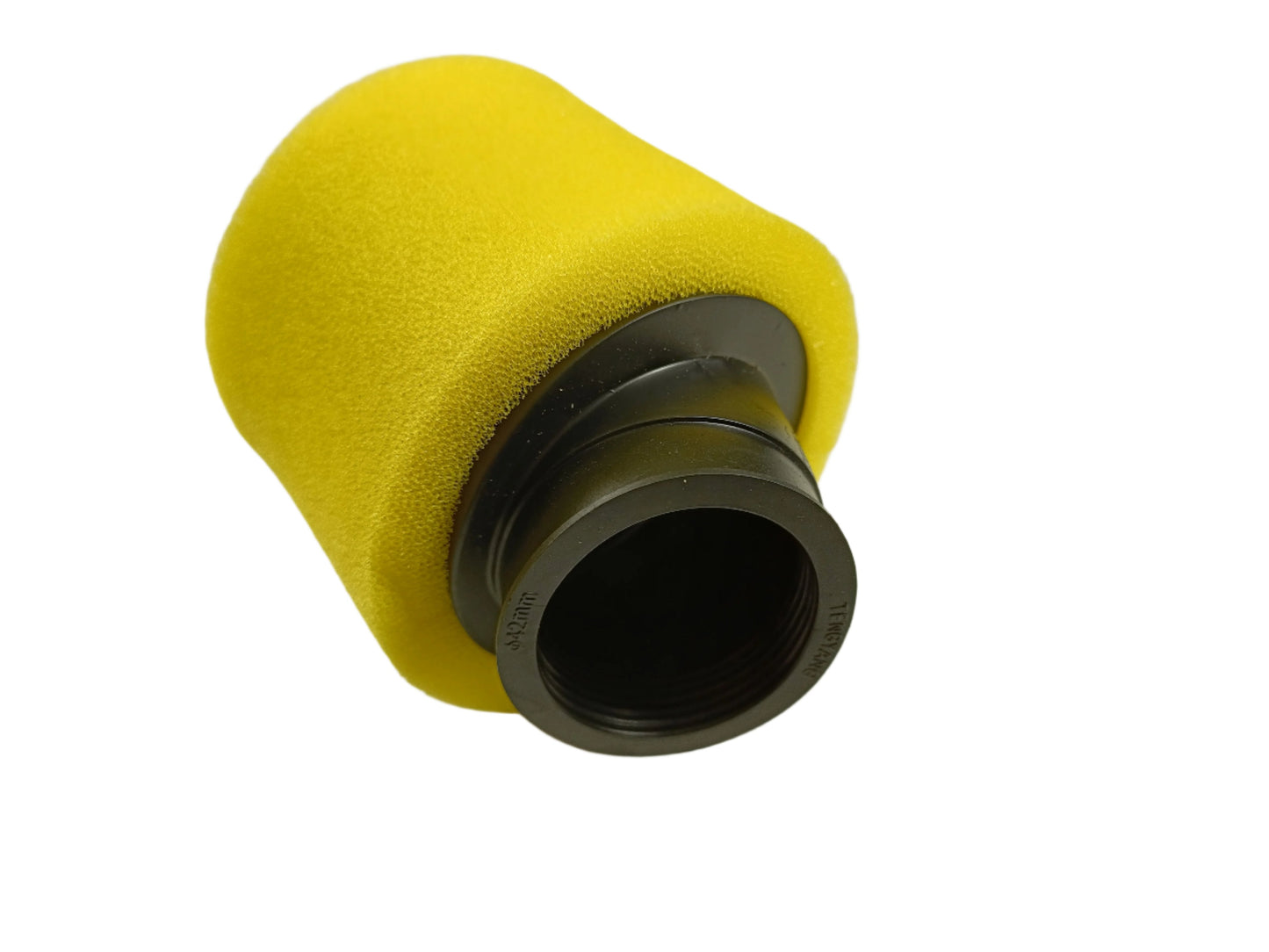 YELLOW 41mm 42mm Bent Angled Foam Air Filter Pod PIT Quad Dirt Bike ATV Buggy - My Store