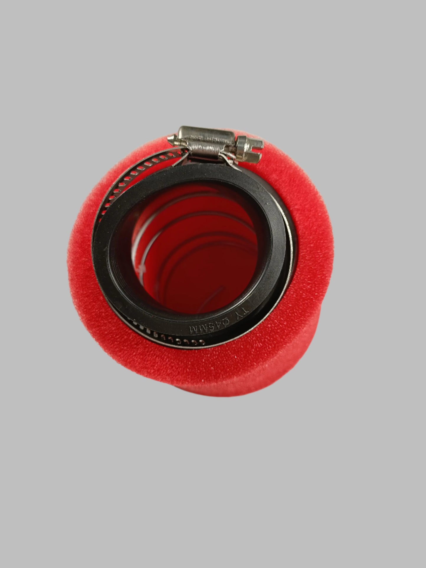 RED 45mm Bent Angled Foam Air Filter Pod PIT PRO Trail Quad Dirt Bike ATV Buggy - My Store