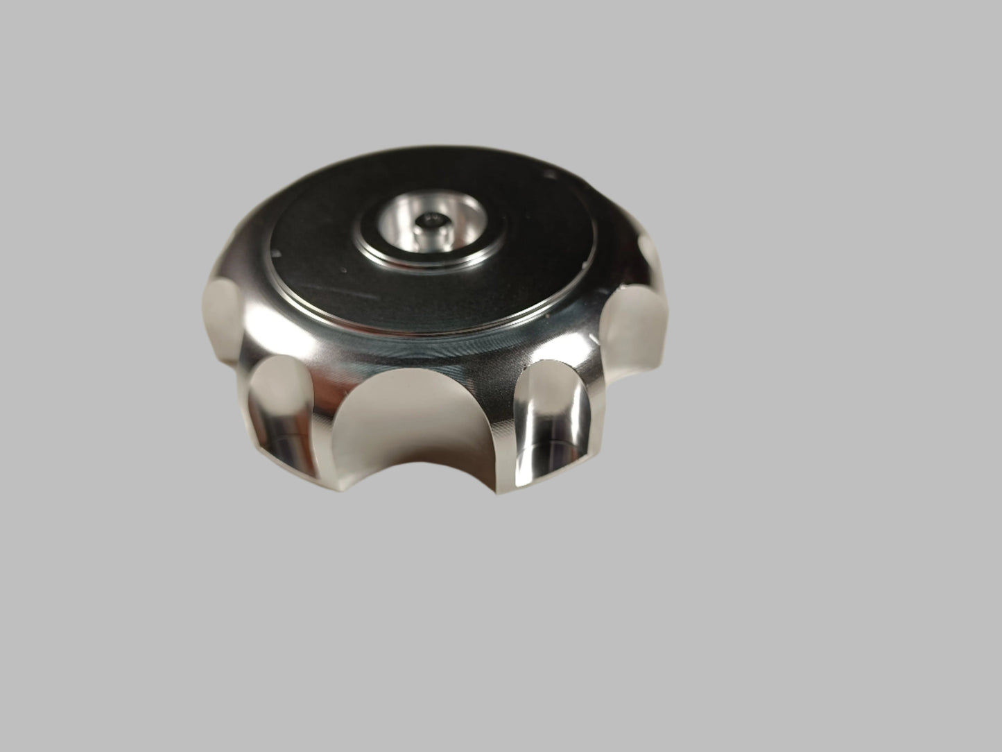 Silver Alloy CNC Gas Fuel Petrol Tank Cap+ Breather 110cc 140 125cc PIT Trail Dirt Bike - My Store