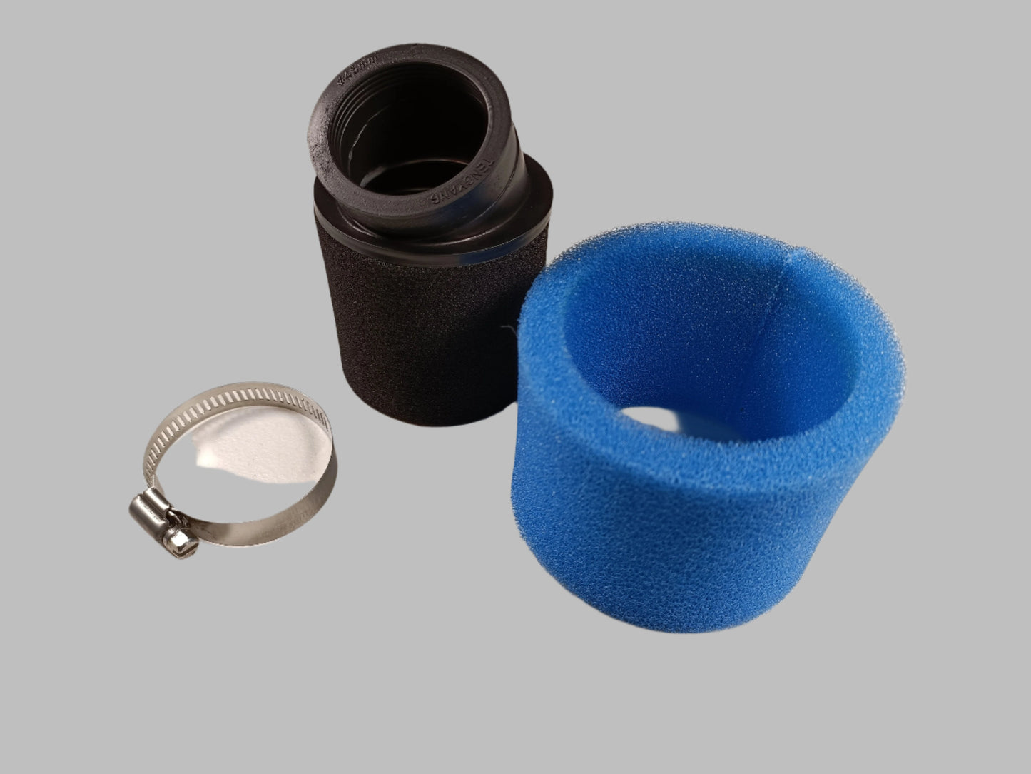 BLUE 45mm Bent Angled Foam Air Filter Pod PIT PRO Trail Quad Dirt Bike ATV Buggy - My Store