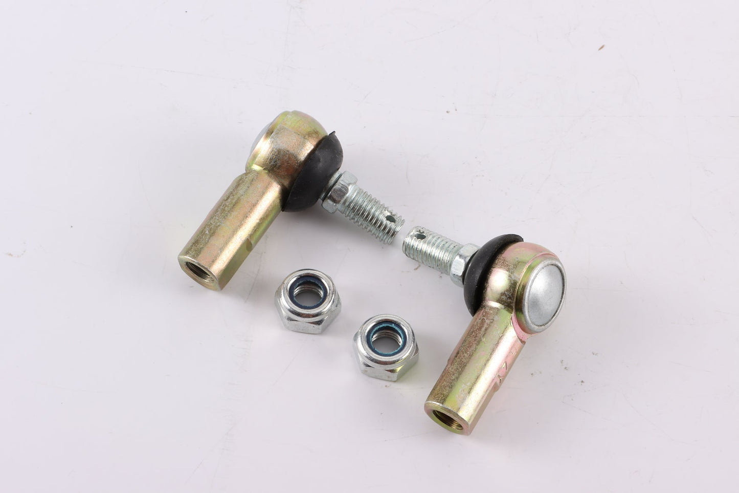 Pair 10mm Bolt Tie Rod End Ball Joiner 110cc Quad Dirt Bike ATV Buggy Go Kart - My Store