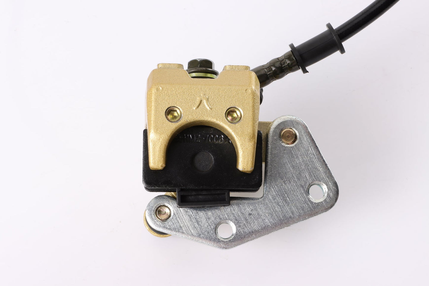 GOLD Hydraulic Front Disc Brake Caliper System Pads 110 125cc PIT PRO Dirt Bike - My Store