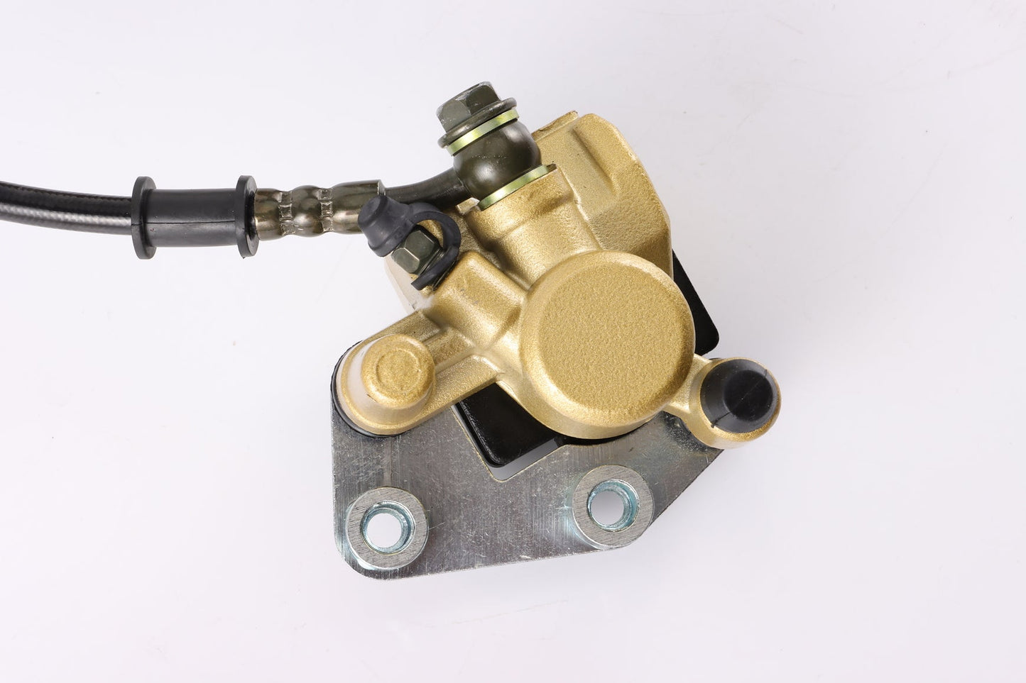 GOLD Hydraulic Front Disc Brake Caliper System Pads 110 125cc PIT PRO Dirt Bike - My Store