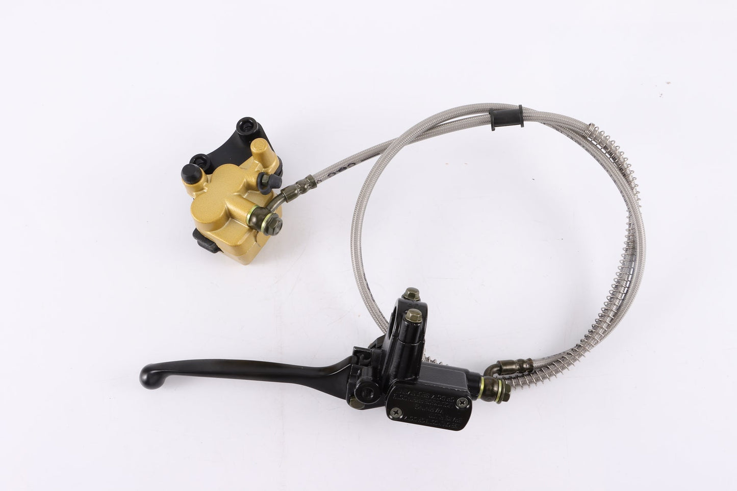 Hydraulic Front Disc Brake Caliper System Pads 90 110cc 125cc PIT PRO Dirt Bike - My Store