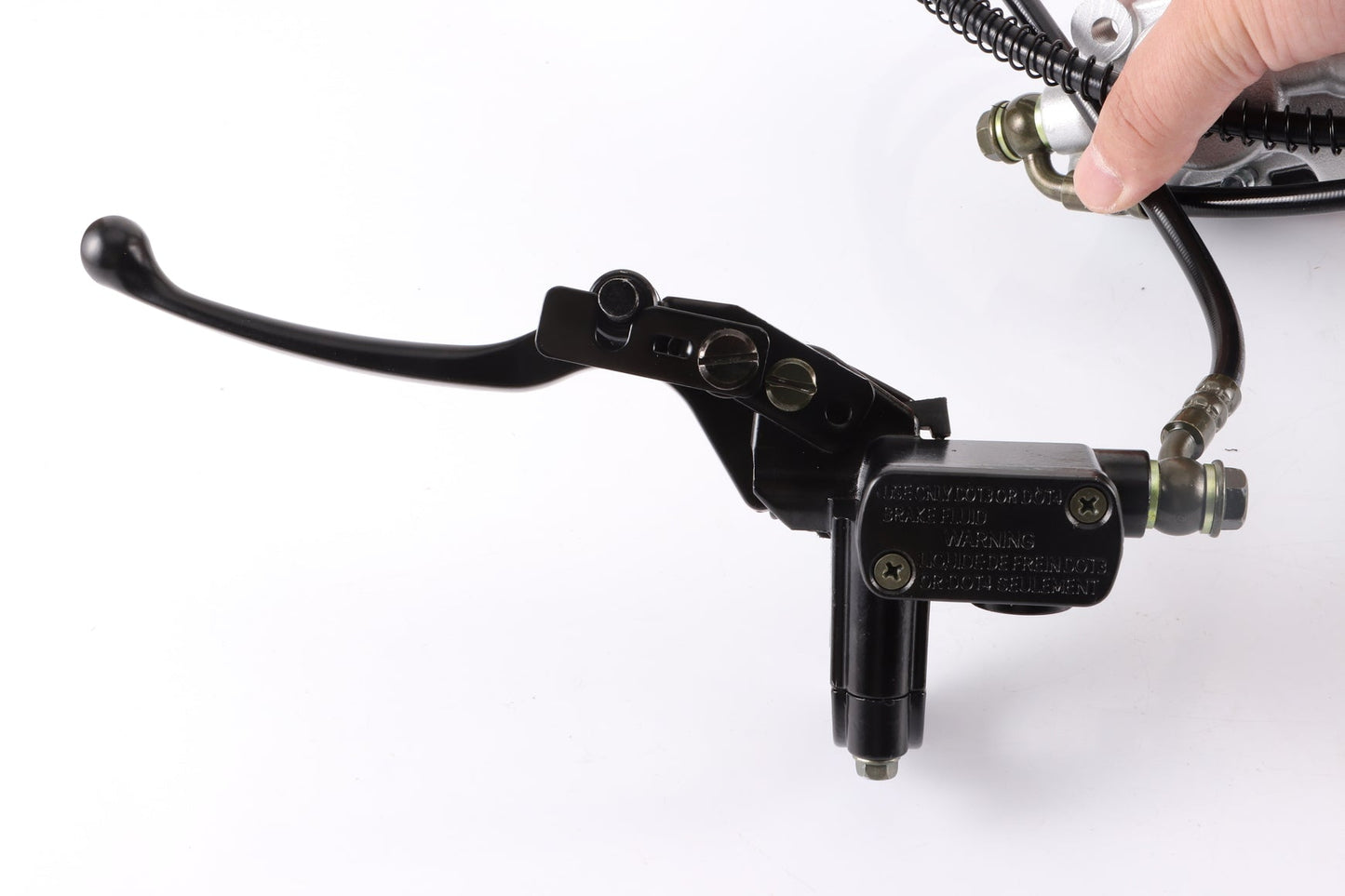 Hydraulic Rear Disc Brake Caliper System + Pads 150cc 250cc Quad Dirt Bike ATV - My Store