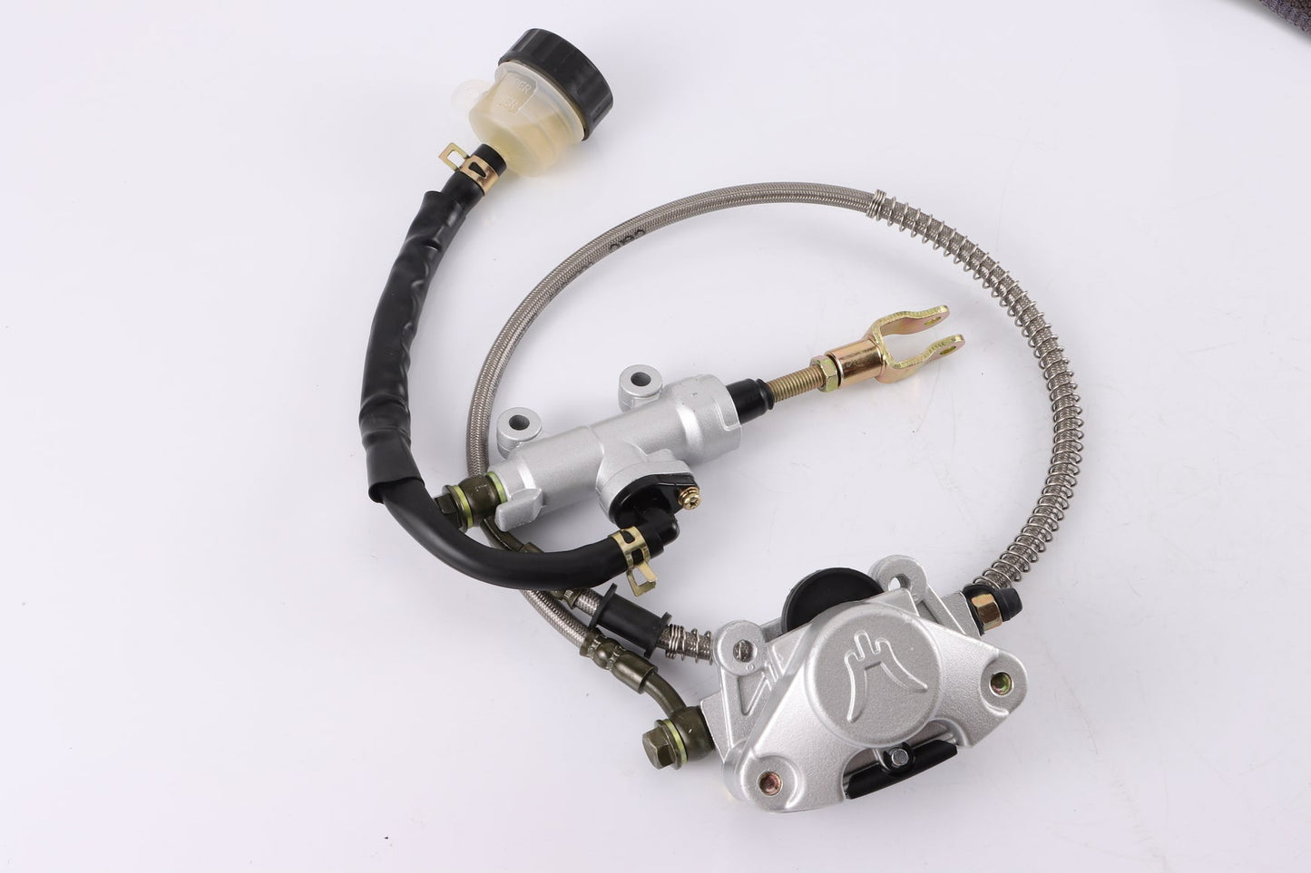 Hydraulic Rear Disc Brake Caliper System Pads 150cc 200 250cc Quad Dirt Bike ATV - My Store