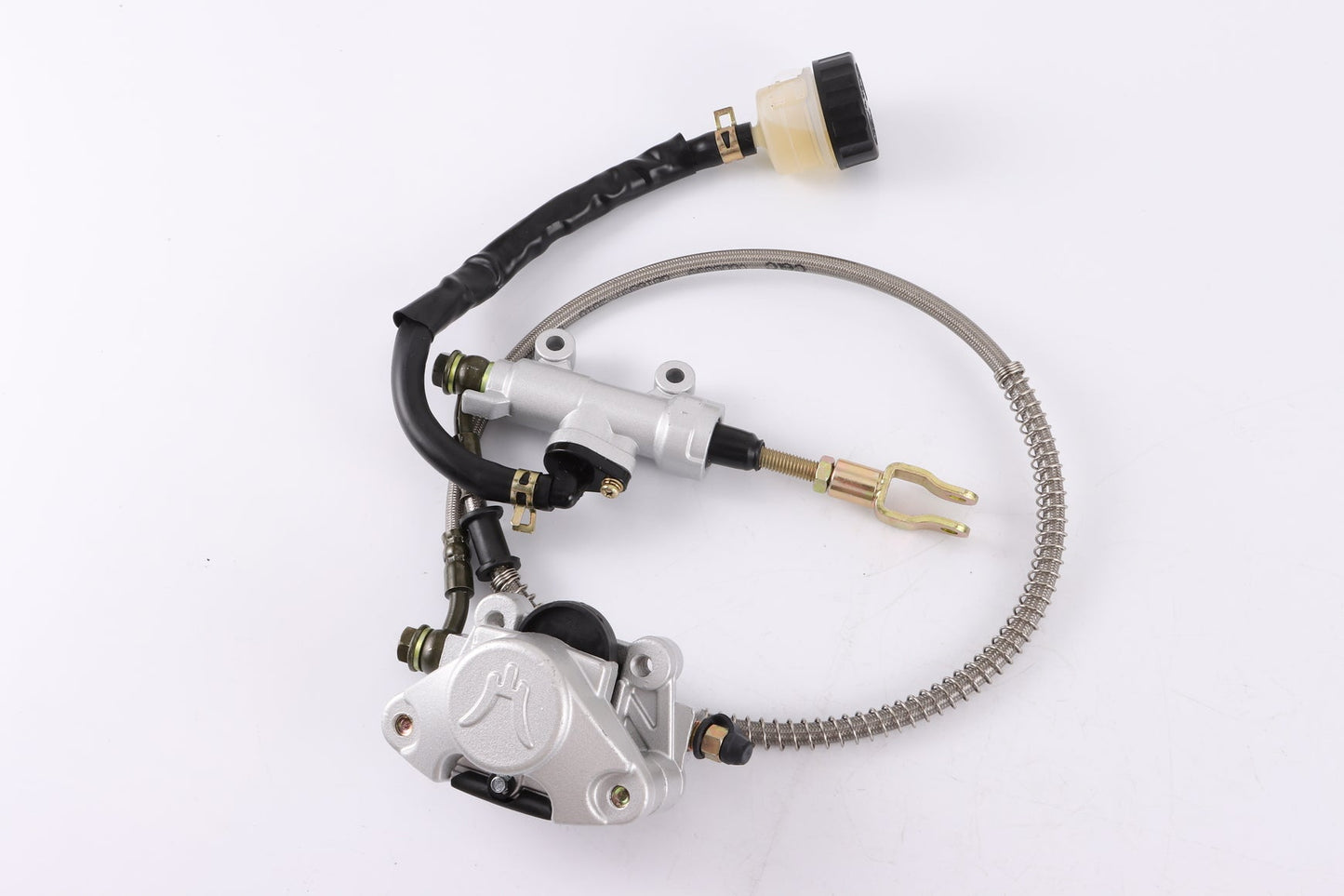 Hydraulic Rear Disc Brake Caliper System Pads 150cc 200 250cc Quad Dirt Bike ATV - My Store