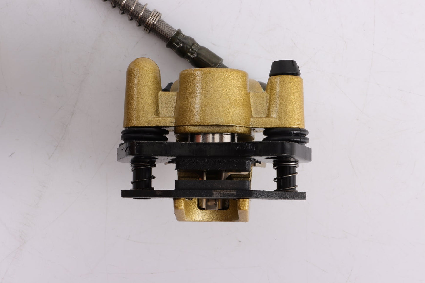 Hydraulic Twin Disc Brake Calipers System + Pads 110cc 125cc Quad Dirt Bike ATV - My Store