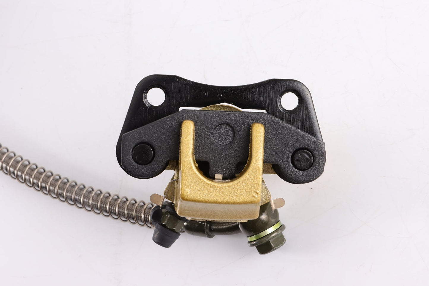 Hydraulic Twin Disc Brake Calipers System + Pads 110cc 125cc Quad Dirt Bike ATV - My Store