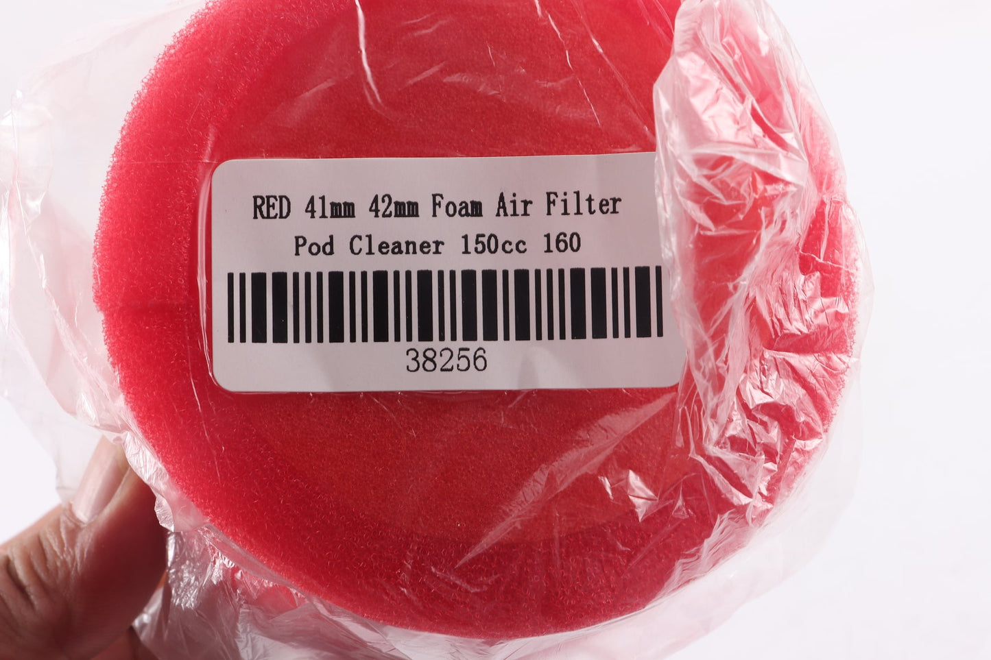 RED 42mm Foam Air Filter Pod Cleaner 150cc 160 PIT Quad Dirt Bike ATV Buggy - My Store