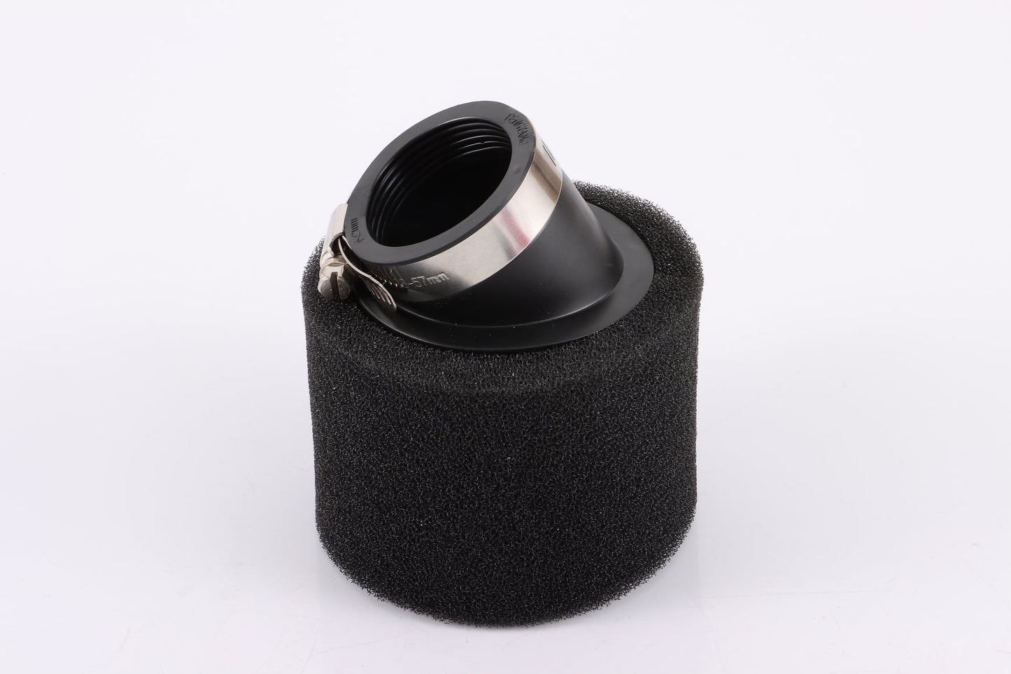 BLACK 42mm Bent Angled Foam Air Filter Pod PIT Quad Dirt Bike ATV Buggy - My Store