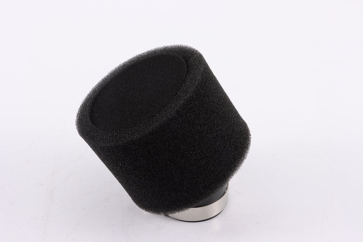 BLACK 42mm Bent Angled Foam Air Filter Pod PIT Quad Dirt Bike ATV Buggy - My Store