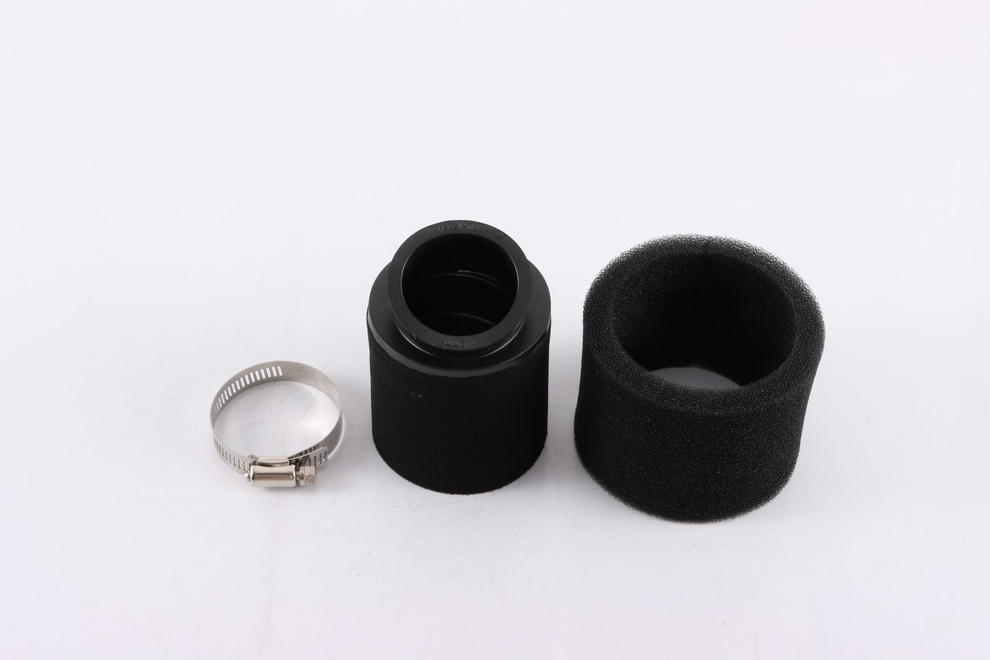 BLACK 42mm Bent Angled Foam Air Filter Pod PIT Quad Dirt Bike ATV Buggy - My Store