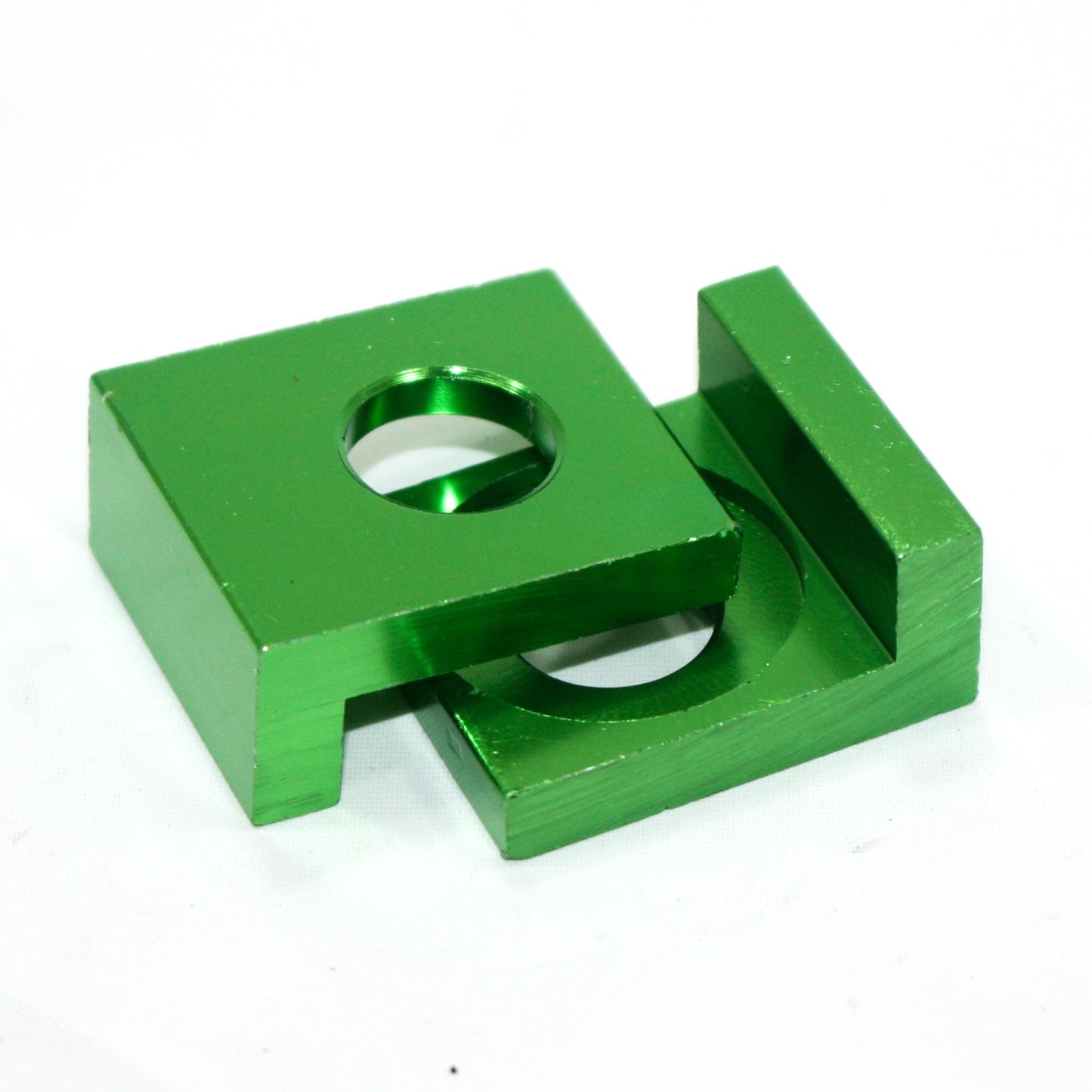 GREEN 15mm Alloy Chain Adjuster Block Tensioner PIT PRO Quad Trail Dirt Bike ATV - My Store