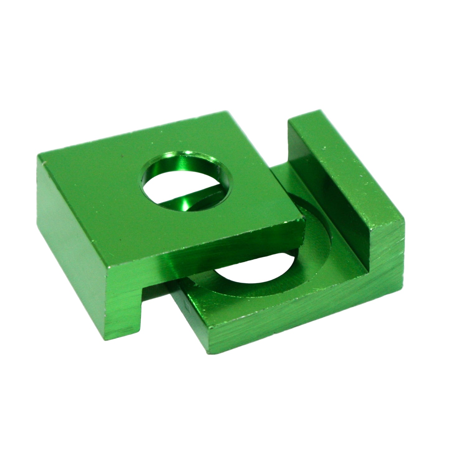 GREEN 15mm Alloy Chain Adjuster Block Tensioner PIT PRO Quad Trail Dirt Bike ATV - My Store