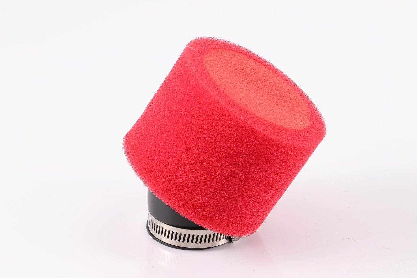RED 42mm Bent Angled Foam Air Filter Pod 150cc PIT Quad Dirt Bike ATV Buggy - My Store