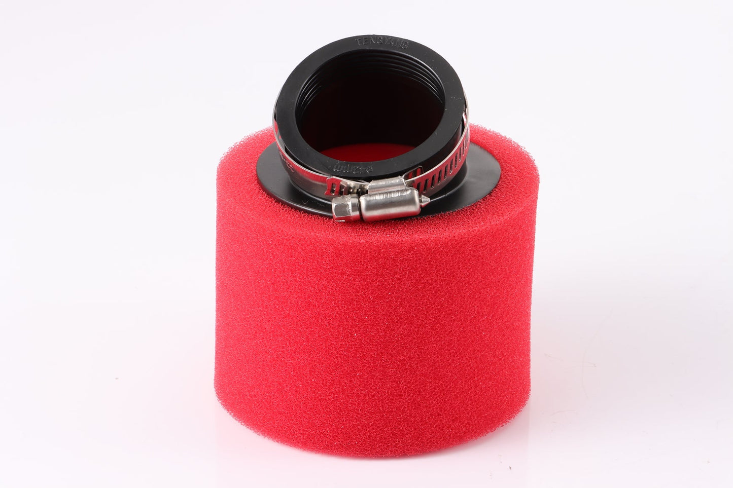 RED 42mm Bent Angled Foam Air Filter Pod 150cc PIT Quad Dirt Bike ATV Buggy - My Store