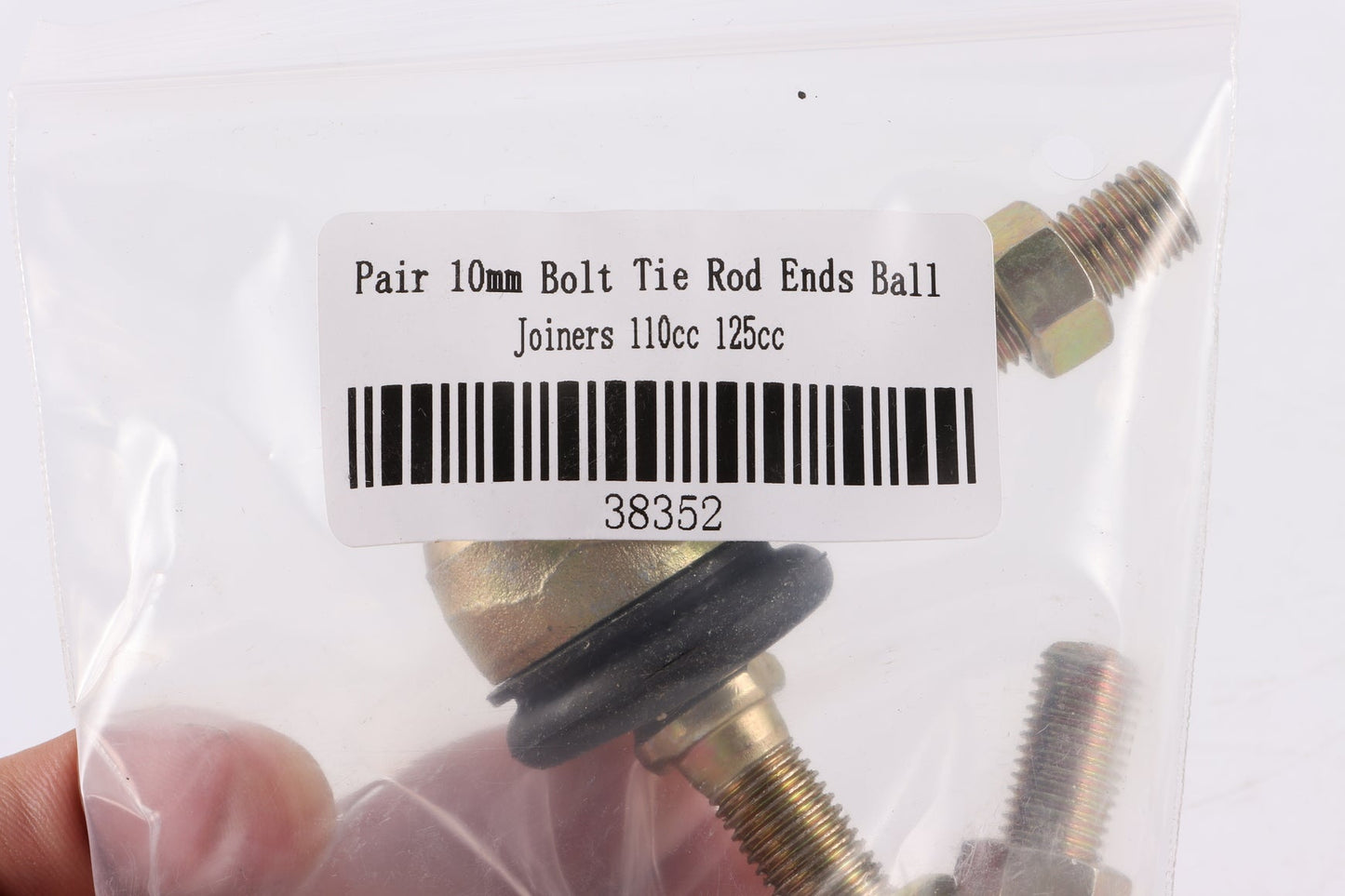 Pair 10mm Bolt Tie Rod Ends Ball Joiners 110cc 125cc Quad Dirt Bike ATV Buggy - My Store